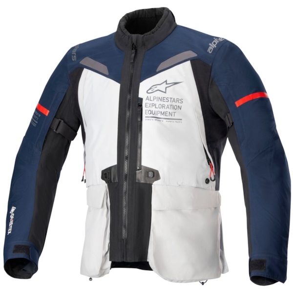 ALPINESTARS ST-7 2L GTX Jacket Ice Grey-Dark Blue-Black