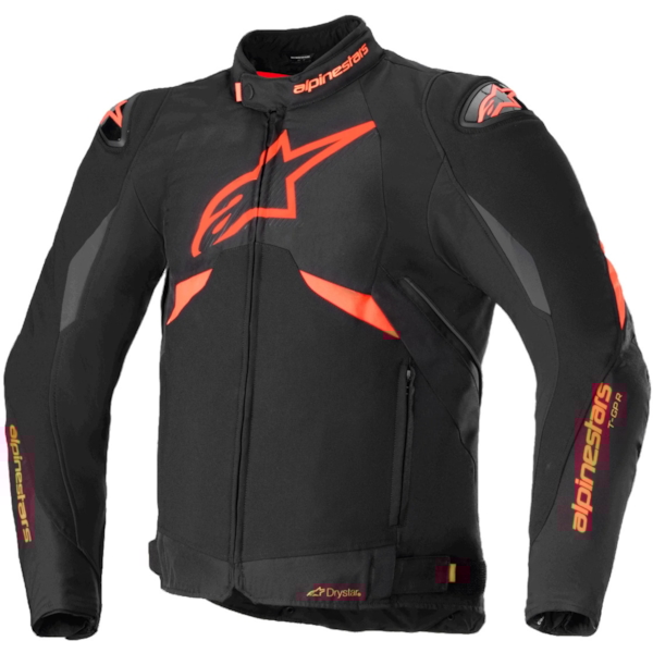 ALPINESTARS T-GP R V3 Drystar Jacket Noir-Rouge Fluo-Blanc