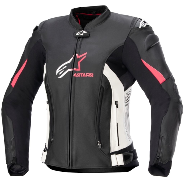 ALPINESTARS Stella GP Plus V4 Jacket Zwart-Wit-Diva Roze