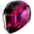Full-face helmet SHARK Ridill 2 Assya Lady Black-Violet-Violet KVV