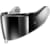 Shark Visière VZ400 Chrome (préparée pour Pinlock)