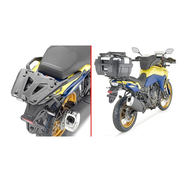 Givi SR3105 Supporto Portatopcase Monokey Per Moto – Base Portapacchi, Carico Max 6 Kg