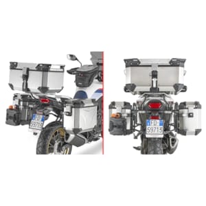 Motorcycle-specific mounts GIVI PLO_CAM - Side cases holders PLO1201CAM