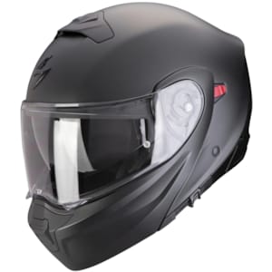Casque modulable SCORPION EXO-930 Evo Solid Mat Noir Perle