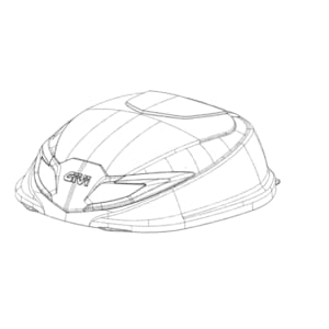 Case bottom & lid cases GIVI B360N2 Black