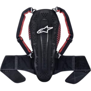 Protection dorsale ALPINESTARS Nucleon KR-2 Noir-Smoke-Rouge