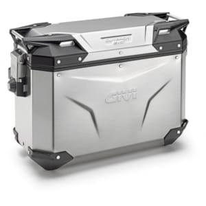 Top boxes and side GIVI OBKE37 Trekker Outback Evo case Aluminium Right 37l