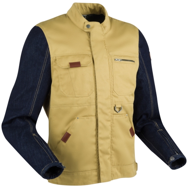 SEGURA Osborn Jacket Beige-Navy Blue
