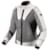 Doorwaai motorjas en hoodie dames REV'IT! Airwave 4 Lady jacket Zilver - Antraciet