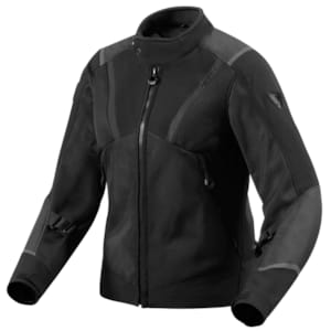 Doorwaai motorjas en hoodie dames REV'IT! Airwave 4 Lady jacket Zwart