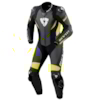 REV'IT! Control 1-piece suit Noir - Jaune fluo