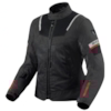 REV'IT! Tornado 4 H2O Lady jacket Zwart - Antraciet