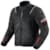 Men's summer motorcycle jacket and hoodie REV'IT! Tornado 4 H2O Black - Anthracite