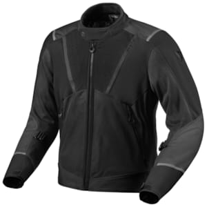 Men's summer motorcycle jacket and hoodie REV'IT! Airwave 4 Black
