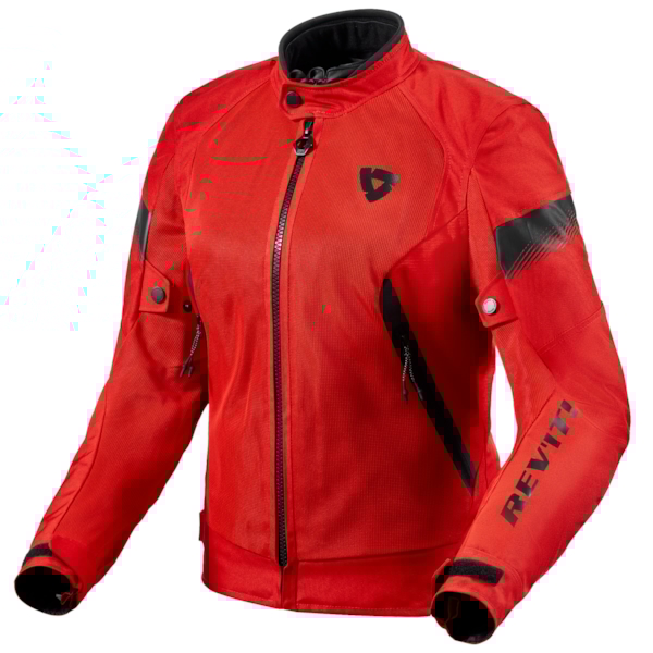 REV'IT! Control Air H2O Lady jacket Rood - Zwart