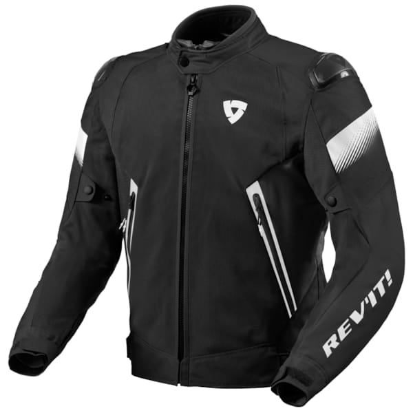 REV'IT! Control Air H2O jacket Zwart - Wit