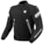 Men's summer motorcycle jacket and hoodie REV'IT! Control Air H2O Black - White