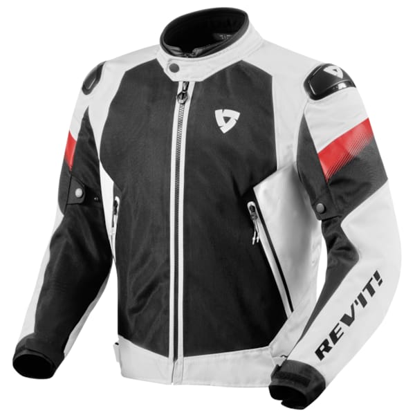 REV'IT! Control Air H2O jacket Blanc - Noir