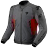 REV'IT! Control Air H2O jacket Grey - Red