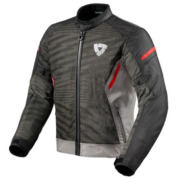 REV'IT! Torque 2 H2O Grijs - Rood