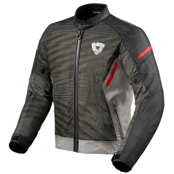 REV'IT! Torque 2 H2O Grey - Red