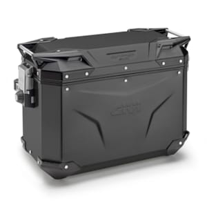 Top boxes and side GIVI OBKE48 Trekker Outback Evo case Black Aluminium Right