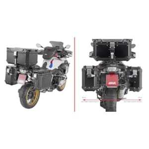 Motorcycle-specific mounts GIVI PLOS_CAM - Side cases holders PLOS5108CAM