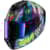Casque intégral SHARK Spartan RS Shaytan Noir-Vert-Violet KGV