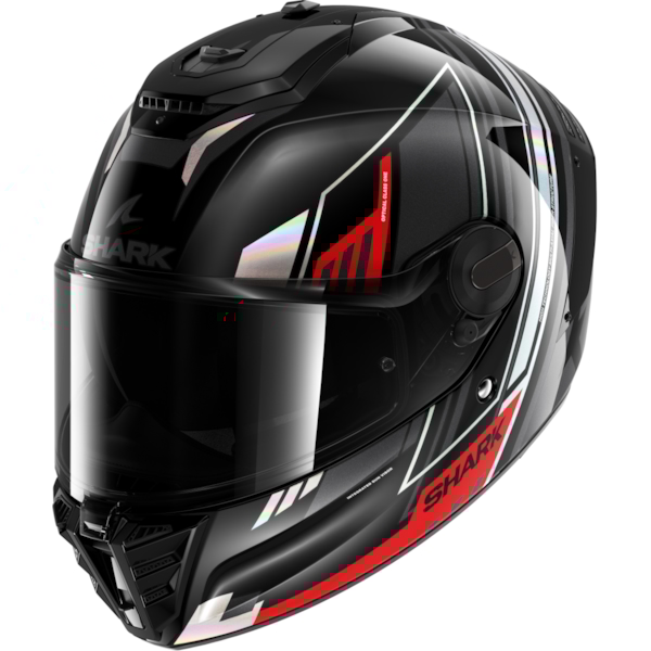 SHARK Spartan RS Byhron Noir-Iridescent-Rouge KIR