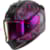 Casque intégral SHARK D-Skwal 3 Mayfer Lady Mat Noir-Violet-Anthracite KVA