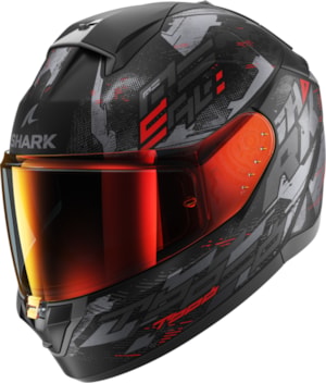 Casque Moto Intégral Shark Ridill 2 Molokai KSO - Homologué ECE 22.06