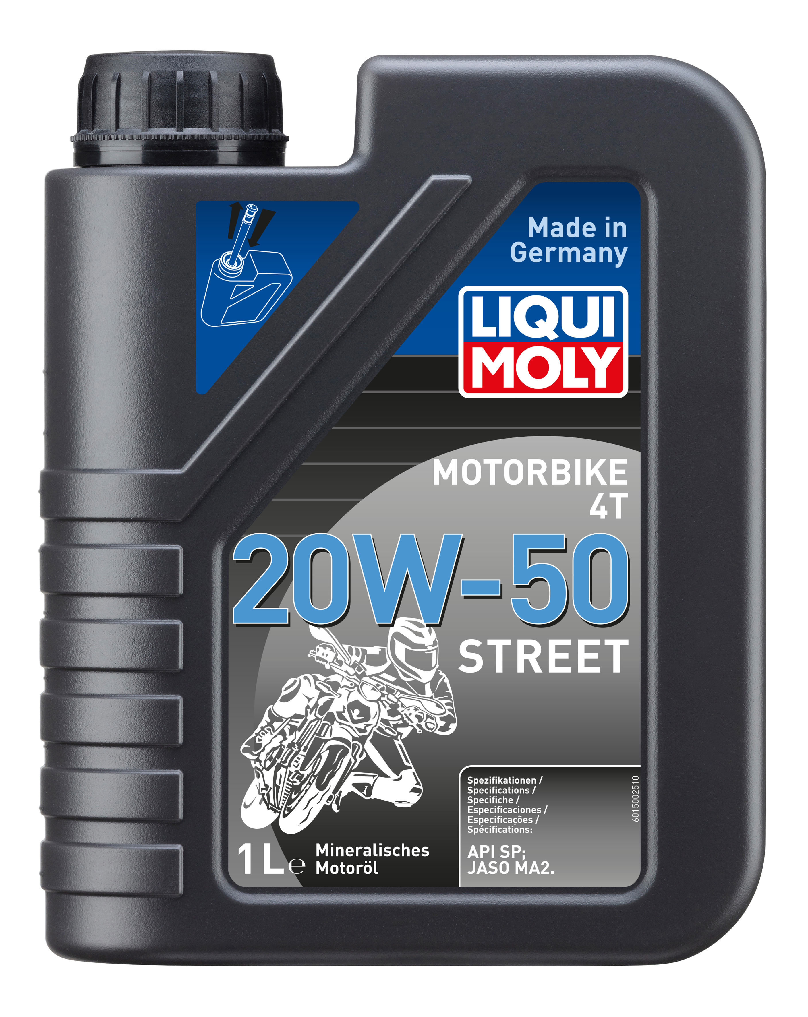 Engine oil 4T LIQUI MOLY 20W-50 mineral Street 1L