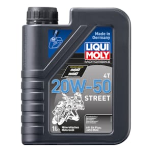 Engine oil 4T LIQUI MOLY 20W-50 mineral Street 1L