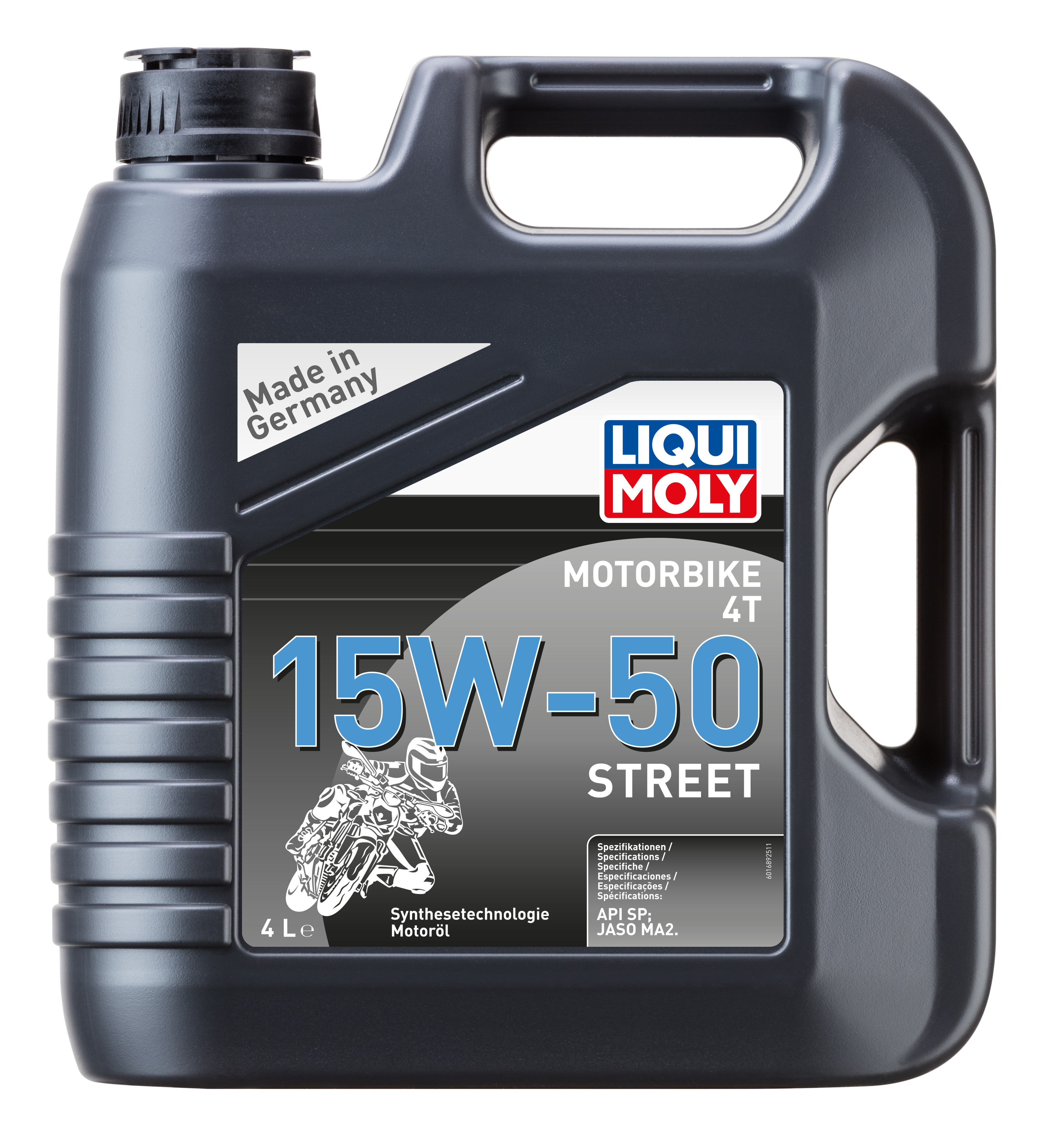 Engine oil 4T LIQUI MOLY 15W-50 semi-synthetic Street 4L