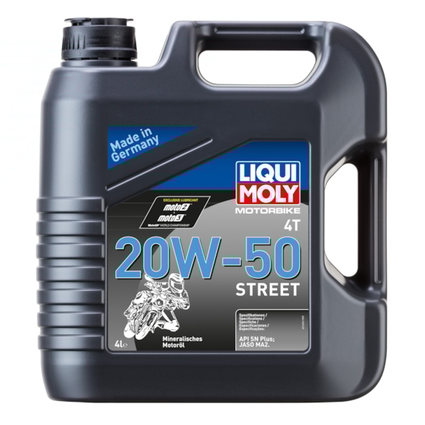 LIQUI MOLY 20W-50 minérale Street 4L