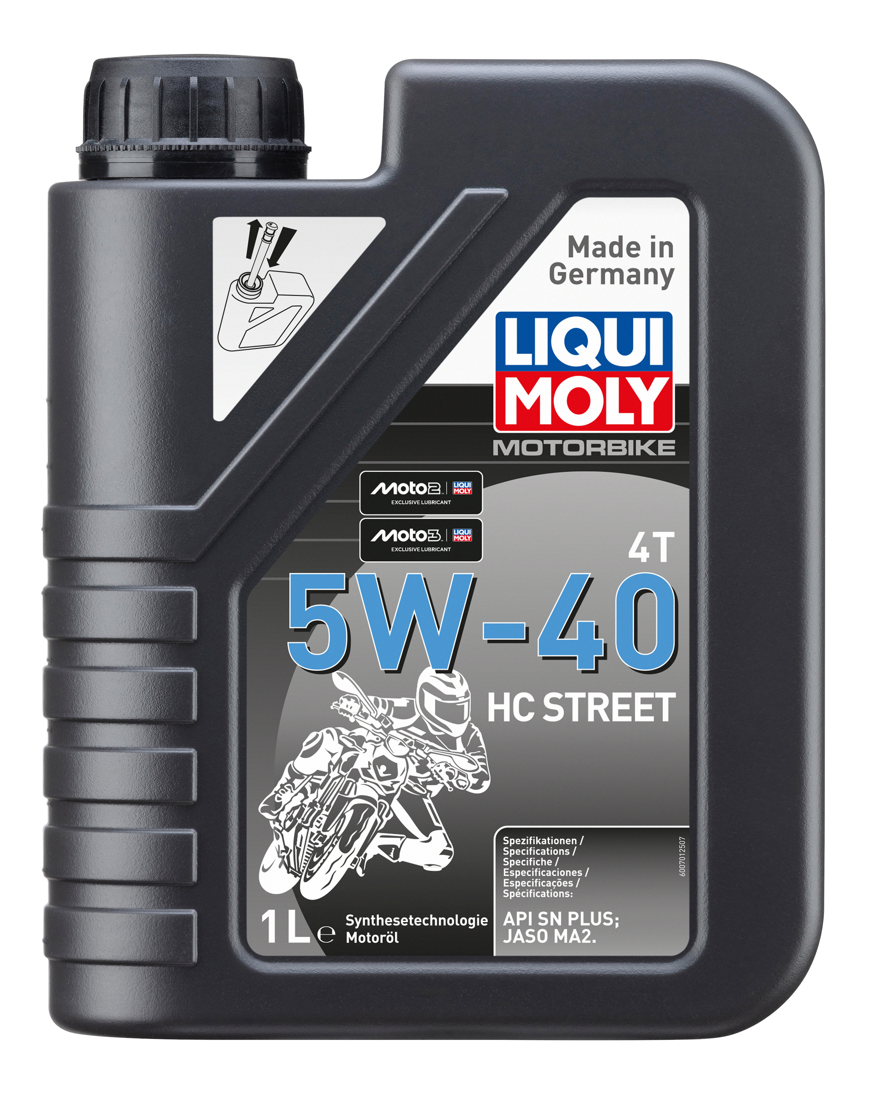 LIQUI MOLY 5W-40 semi-synthetic HC Street 1L