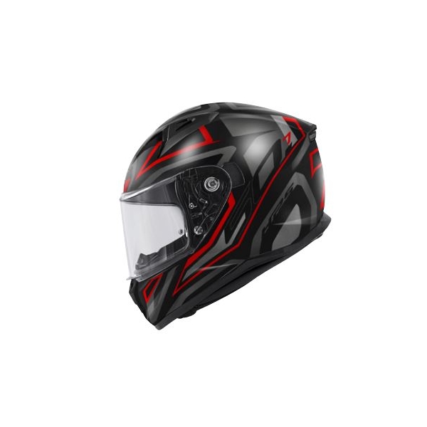 GIVI 50.7 Proton Mat Noir-Titanium-Rouge