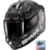 Casque intégral SHARK Skwal i3 Hellcat Mat Noir-Chrome-Anthracite KUA