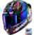 Casque intégral SHARK Skwal i3 Hellcat Noir-Chrome-Bleu KUB