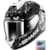 Casque intégral SHARK Skwal i3 Hellcat Noir-Chrome-Argent KUS