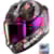Casque intégral SHARK Skwal i3 Hellcat Lady Mat Noir-Chrome-Violet KUV