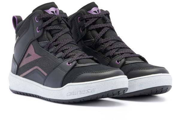 Motorschoenen dames DAINESE Suburb D-Wp Lady Zwart-Wit-Paars