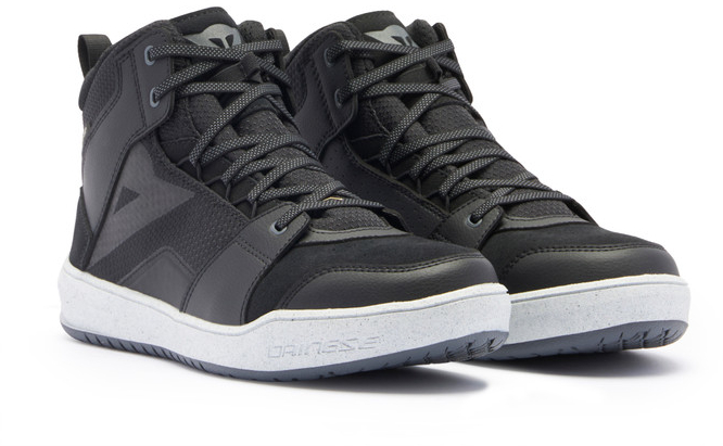 Motorschoenen heren DAINESE Suburb D-Wp Zwart-Wit-Grijs