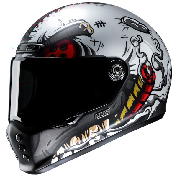 HJC V10 Vatt Matt white - Grey