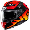HJC F71 Bard Black - Red