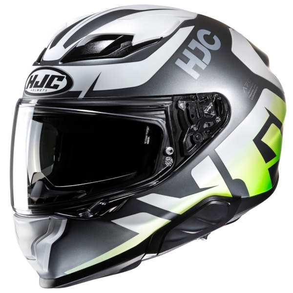 HJC F71 Bard Mat grijs - Groen