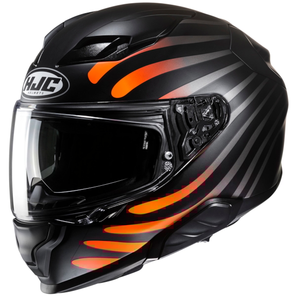 HJC F71 Zen Mat noir - Orange