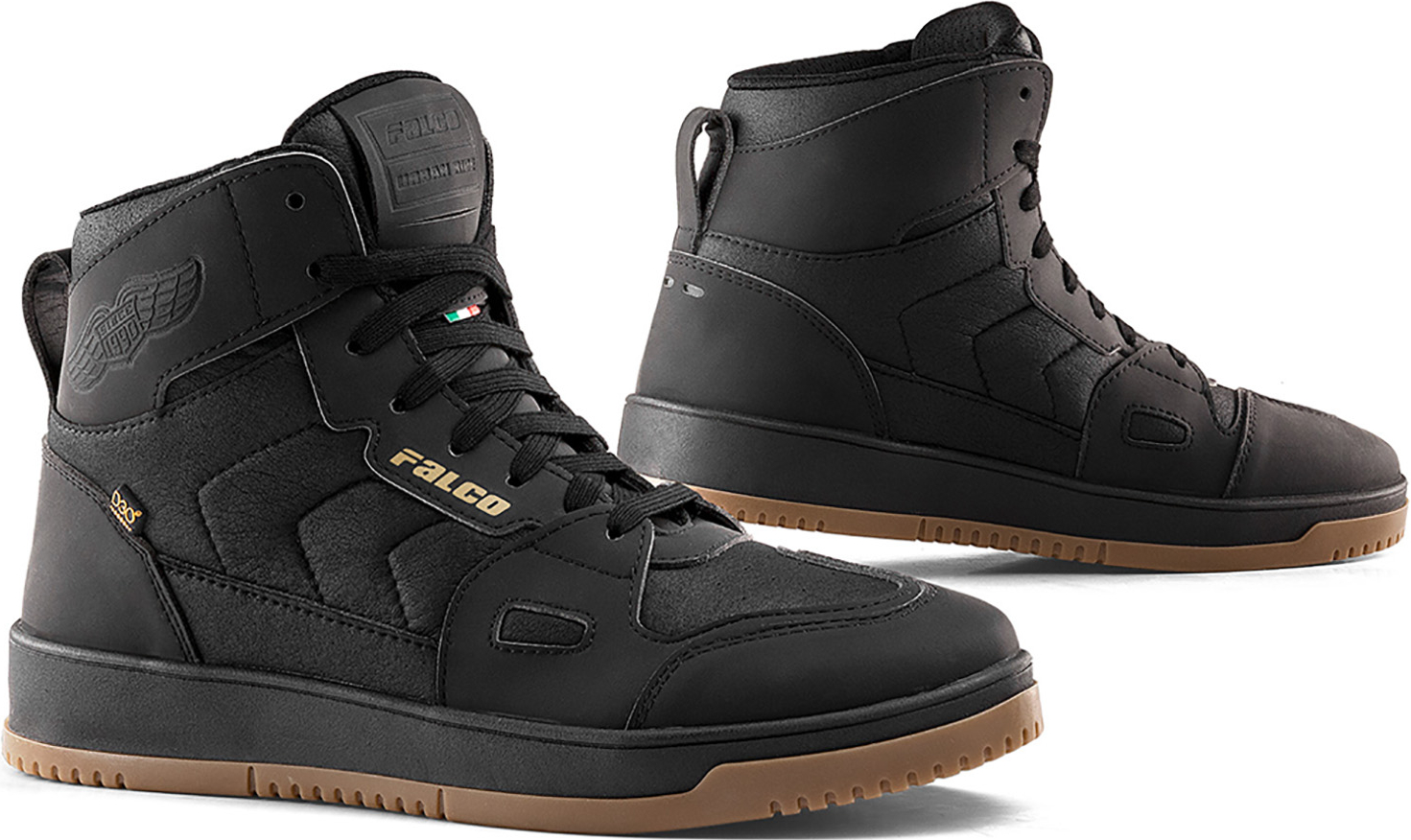 Chaussures moto femmes GIANNI FALCO Harlem Lady Noir