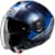 Jet helmet HJC i40N Dova Matt black - Blue