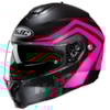 HJC C91N Nepos Mat noir - Rose